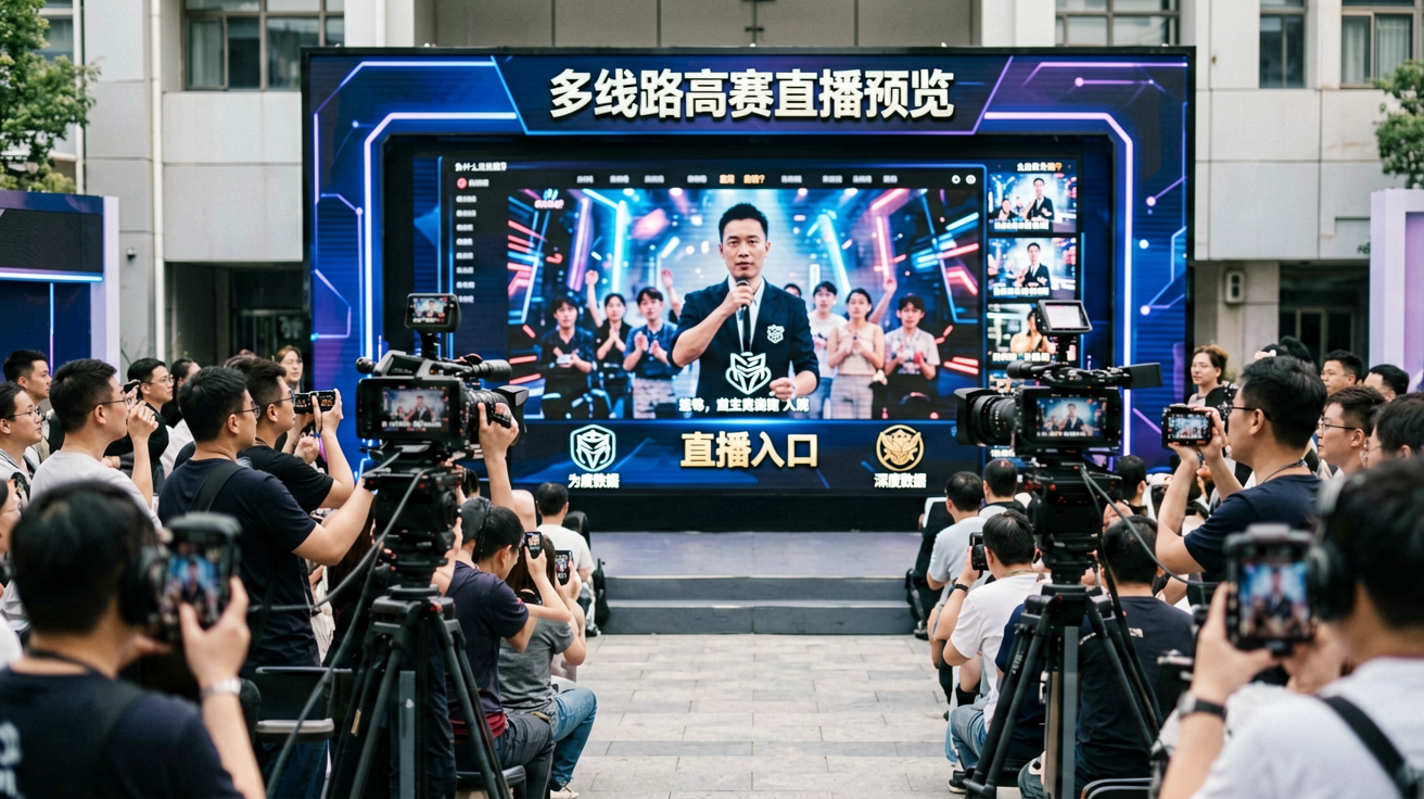 电竞牛直播入口界面 - 多线路高清赛事直播预览